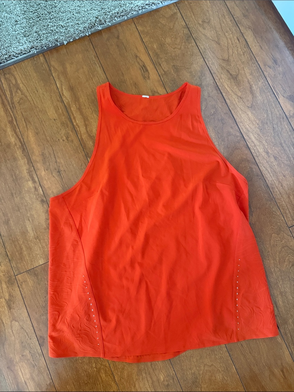 lululemon athletica Bright Red Performance Tank